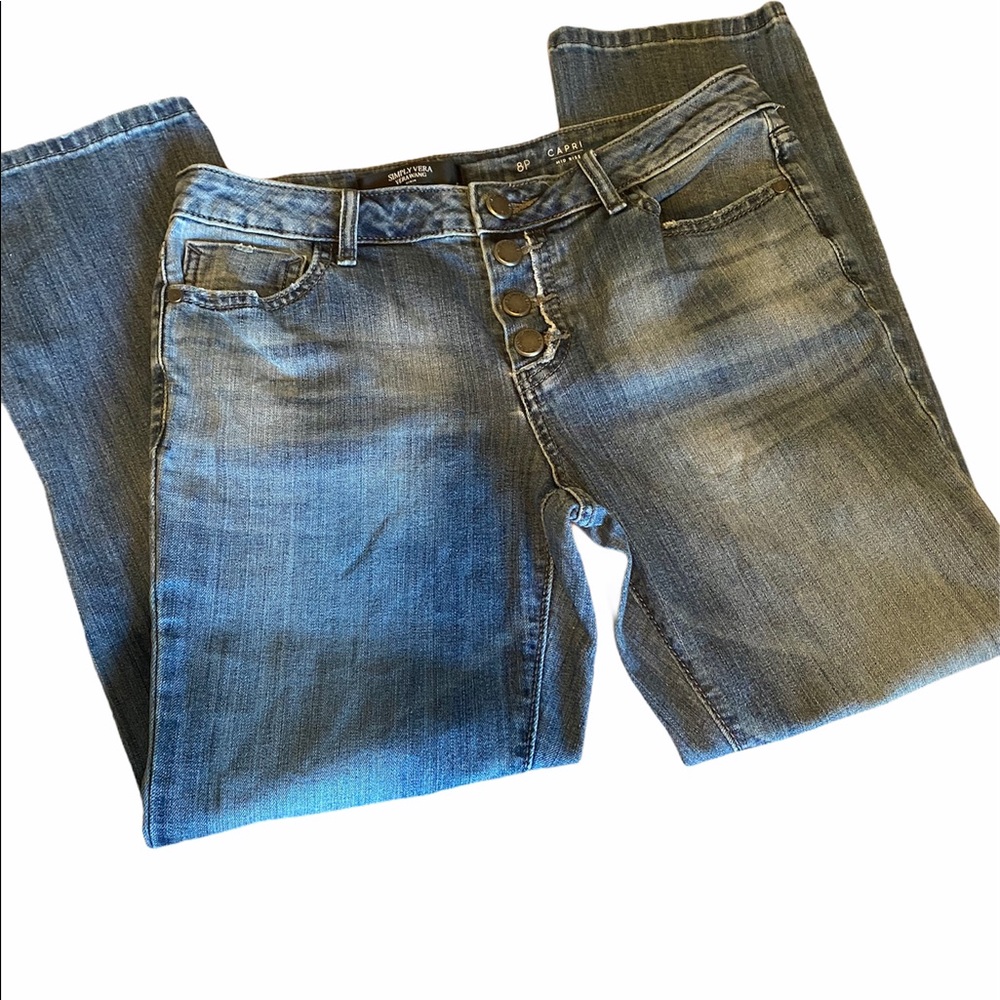 Simply Vera Mid-rise Capri Size 8P